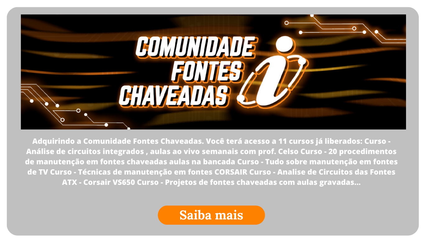 Comunidade fontes chaveadas